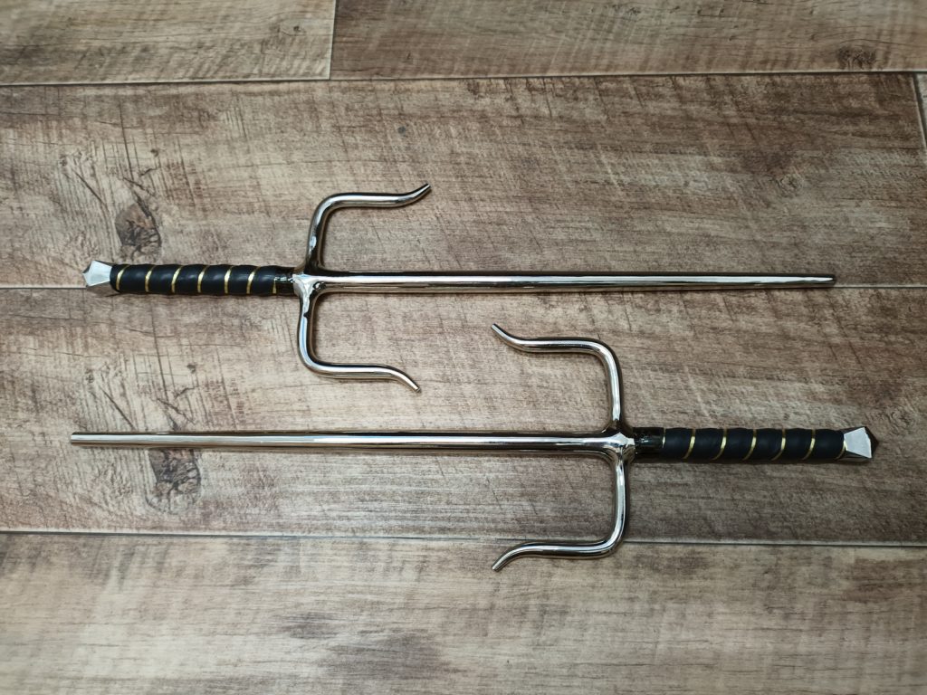 Budogu Sai 49 cm rund verchromt