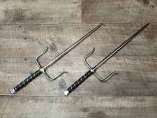Budogu Sai 49 cm rund verchromt