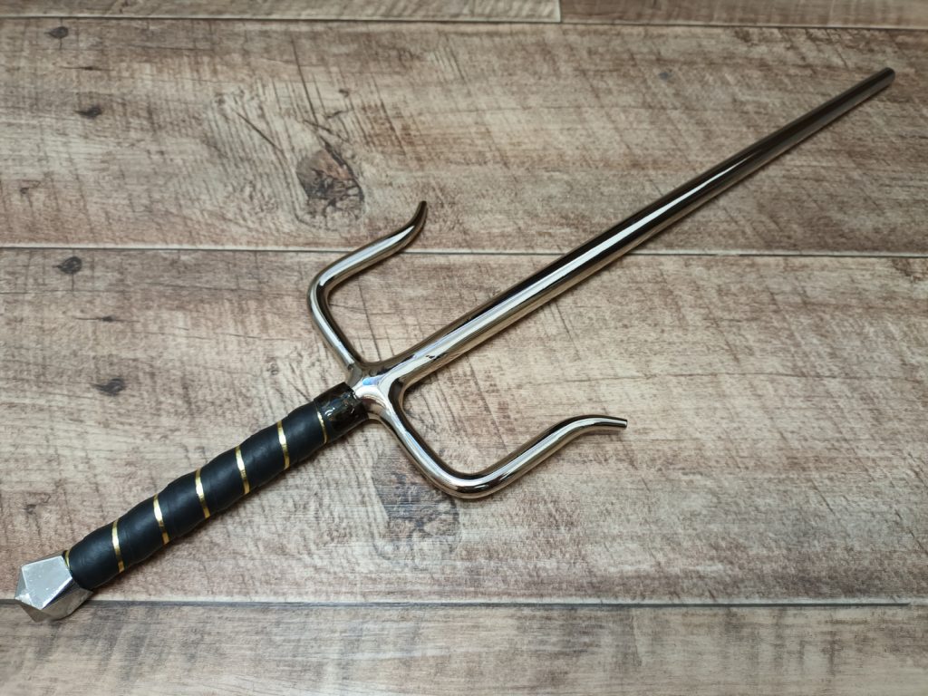 Budogu Sai 49 cm rund verchromt