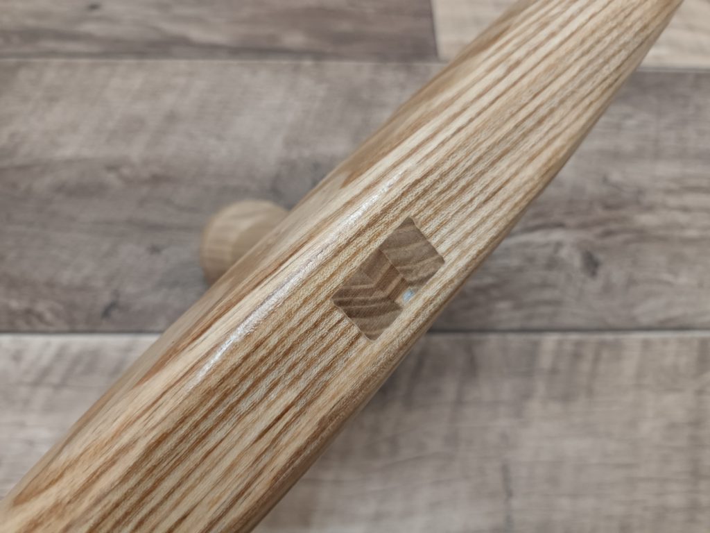 Budogu Tunfa Detail Zapfen und Keil