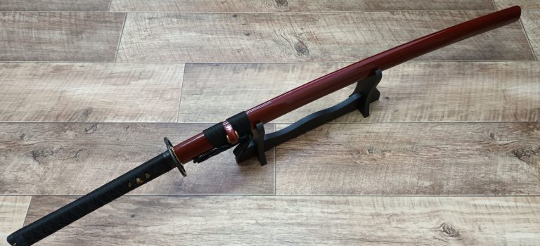 Iaito Musashi Katana Aka Saya