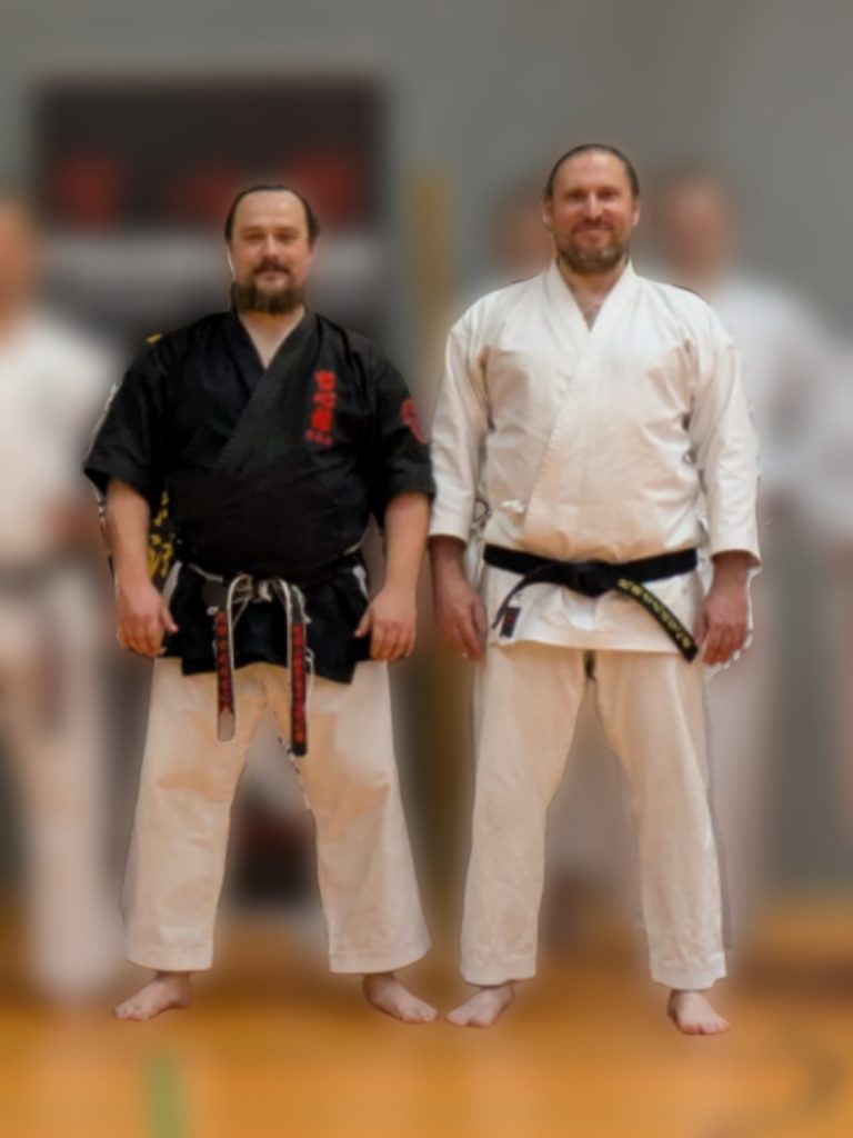 Hagen Walter Sensei 5. Dan und Pierre Lorenz Sensei 2. Dan